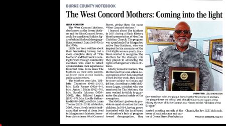 Dr. Leslie McKesson reflects on the history and legacy of the West Concord Mothers, including reflections from newly conducted interviews with Andrea Chambers Lytle and Artie McKesson Logan.